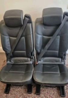 Van leather rear recliner seats. Vito, sprinter, transit, vw, transporter, crafter, campervan