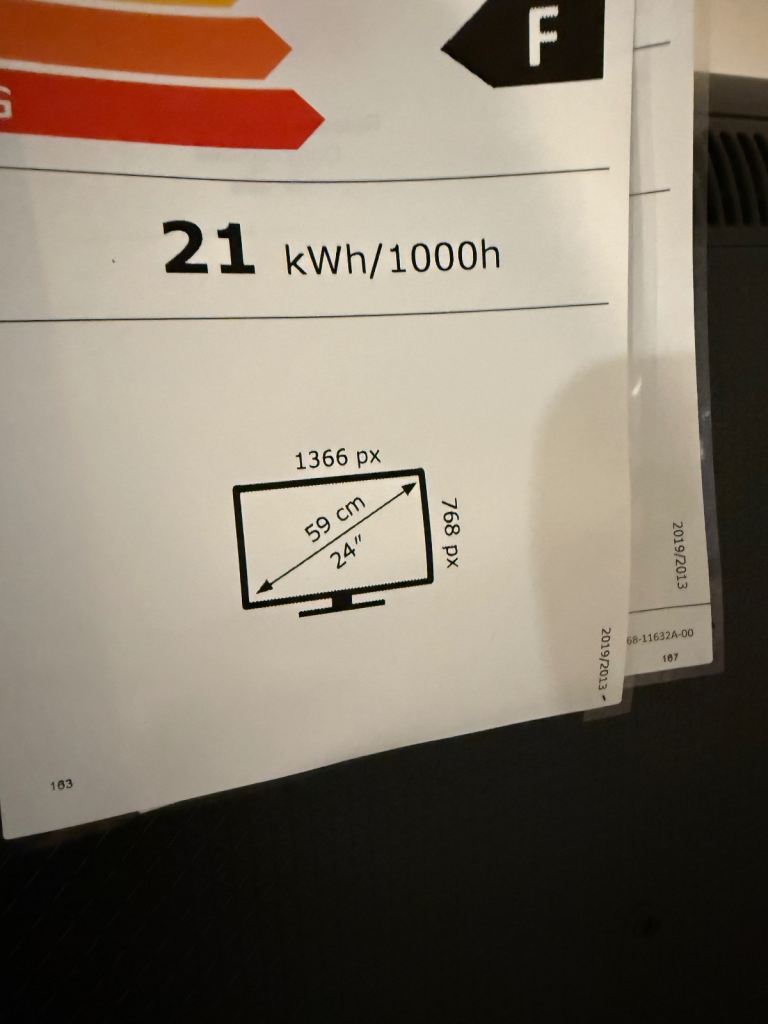 Samsung  smart Tv 24”