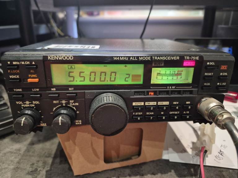 Kenwood TR-751e 144Mhz all mode Ham radio