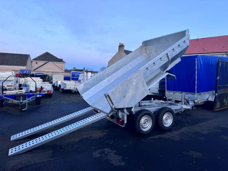 BRAND NEW HEAVY DUTY ELECTRIC TIPPER DUMPER TRAILER (KIPER35L)