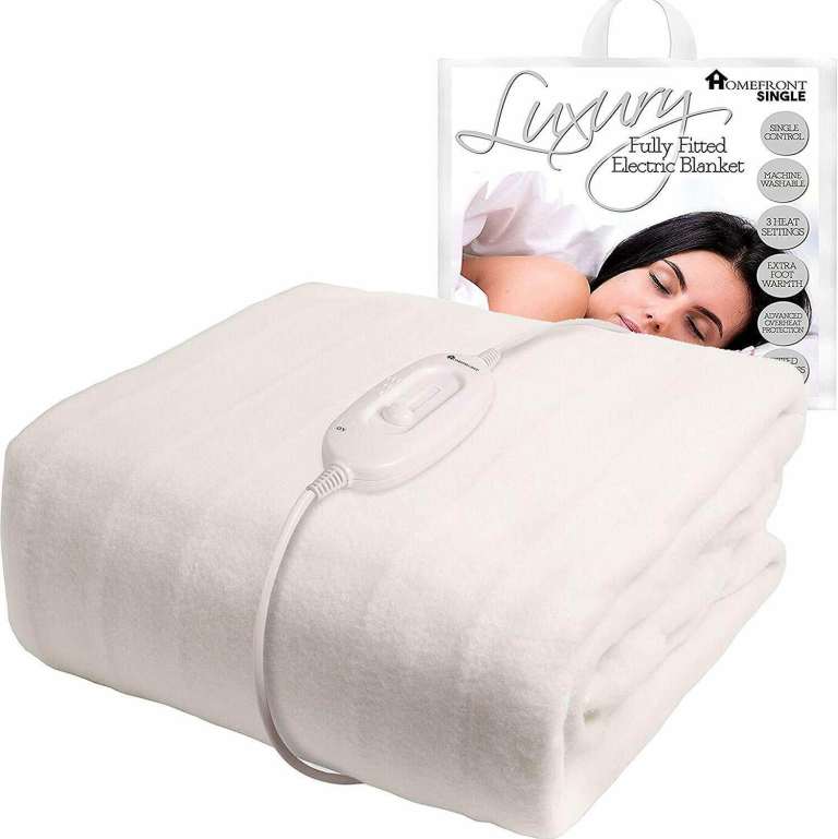 New Electric heated fitted mattress cover for single bed,