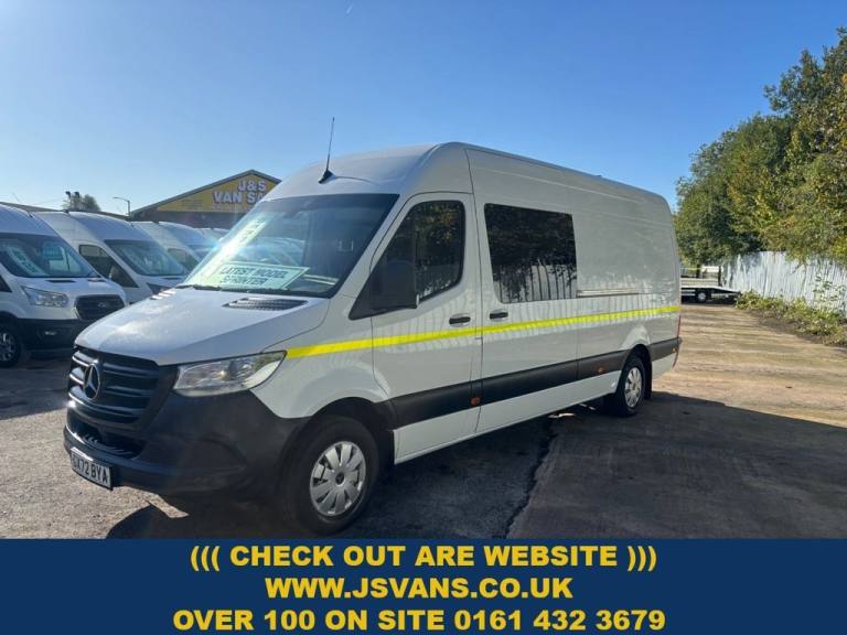 2023 72 MERCEDES-BENZ SPRINTER 2.0 315 CDI PROGRESSIVE PANEL VAN WELFARE MESS VA