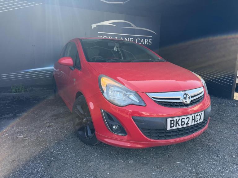 2012 Vauxhall Corsa 1.4 SRi 3dr [AC] HATCHBACK PETROL Manual