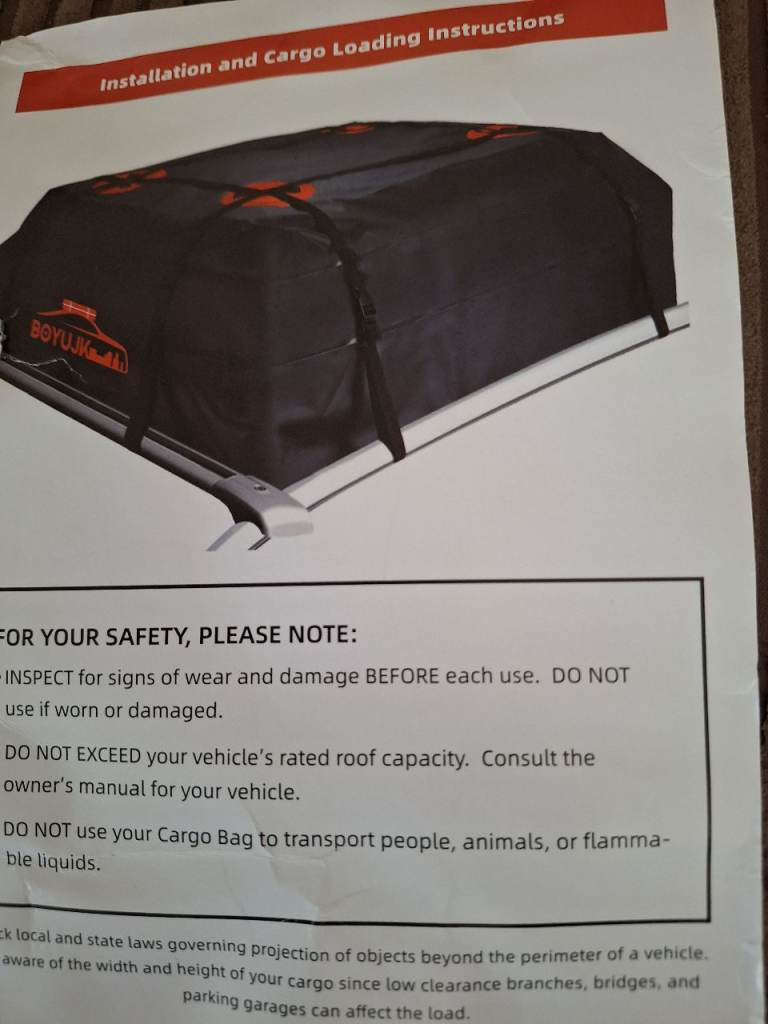 Roof bag