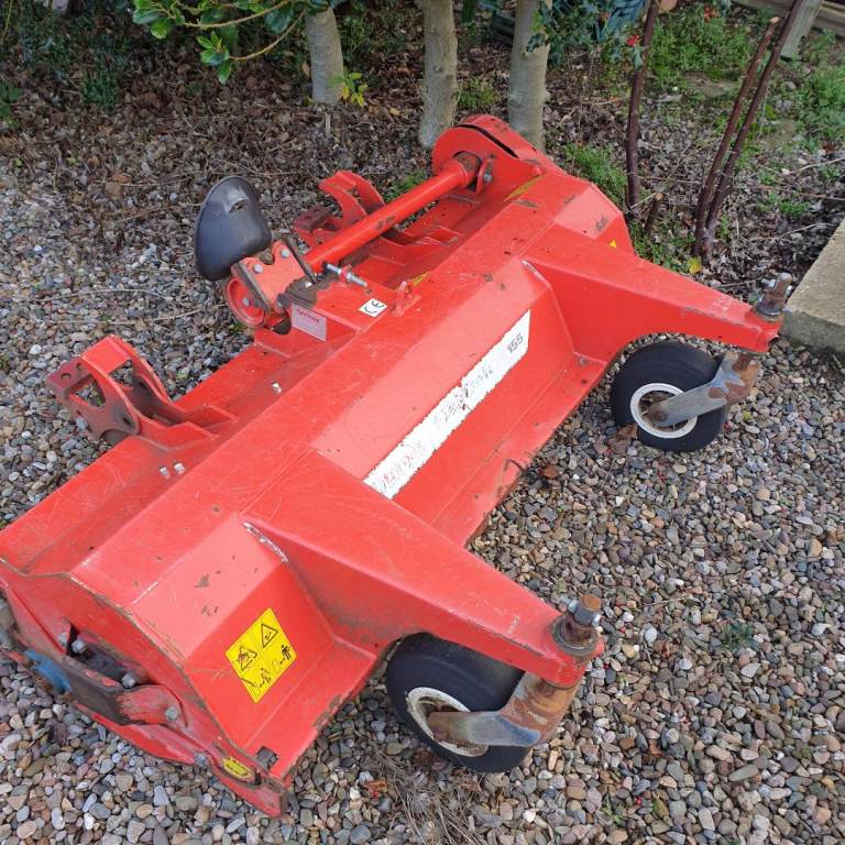 Trimax fx155 flail bmower  front mounted   kubota  salvage