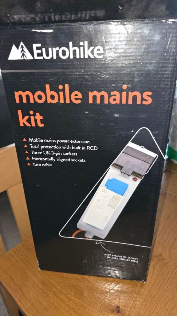Eurohike mobile mains kit