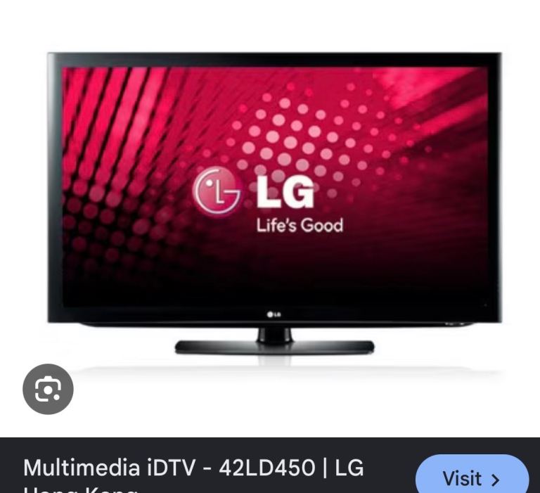 LG 42LD450 iDTV Television – Good Condition
