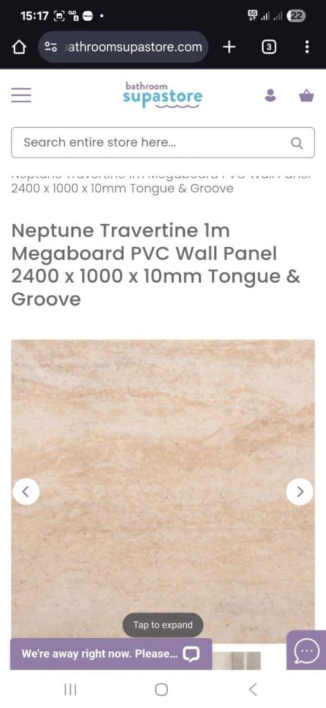 2400 x 1000 shower panels 