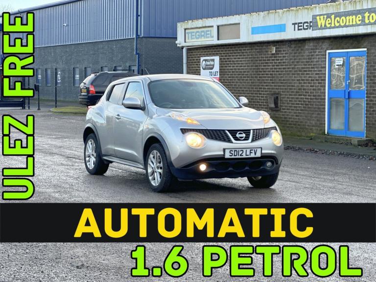 2012 Nissan Juke 1.6 Tekna 5dr CVT HATCHBACK Petrol Automatic