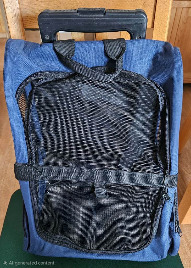 Pet Carrier (wheeled or backpack)