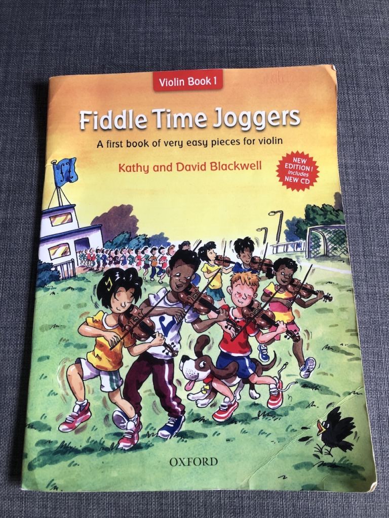 Free violin book & CD Fiddle Time Joggers