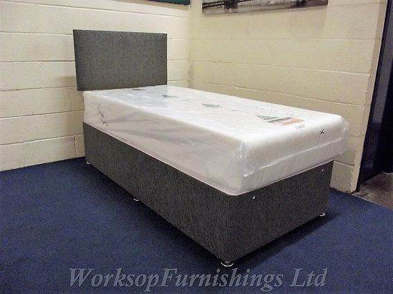 SAME DAY DELIVERY -------DIVAN 3FT Single Bed base With Mattress NEW Free Home Delivery COD