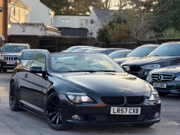 2007 BMW 6 Series 635d Sport 2dr Auto CONVERTIBLE Diesel Automatic