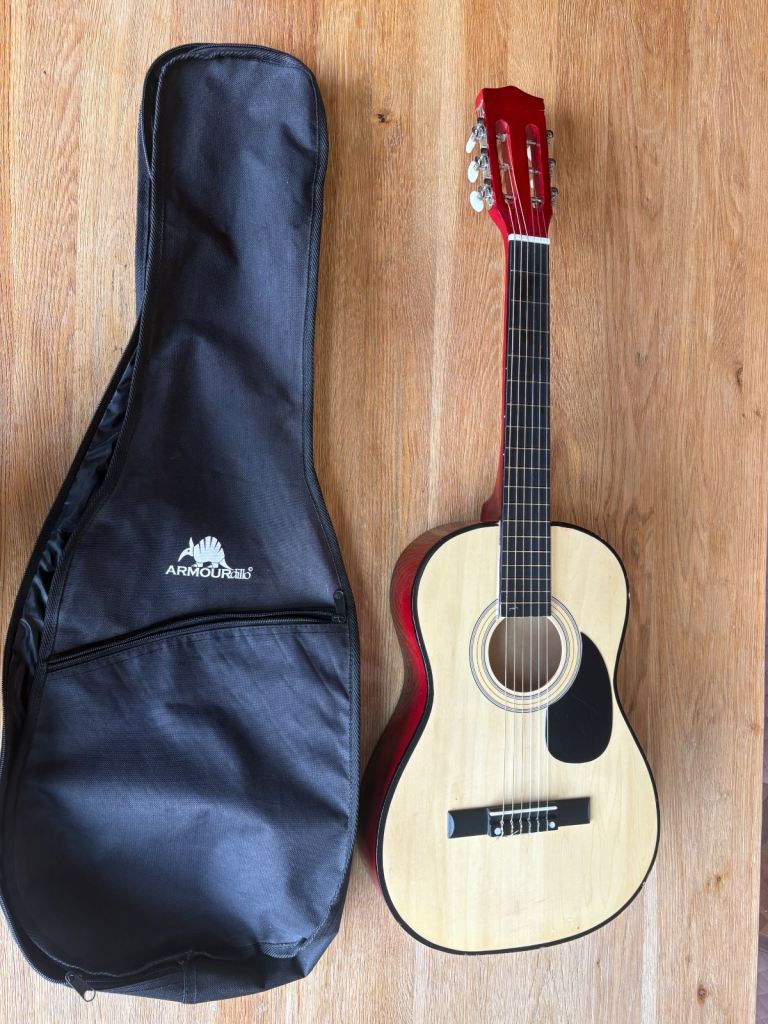 image for Kids acoustic guitar with carry case