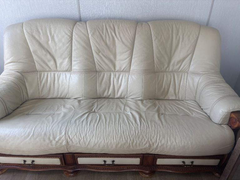 Sofa chair and stool 