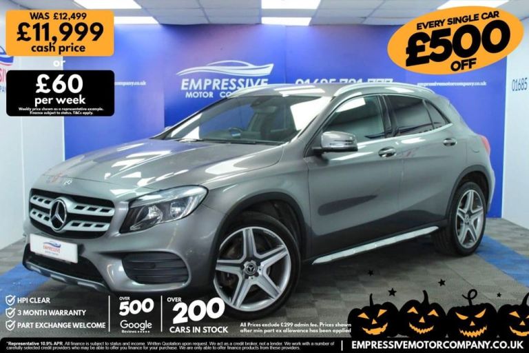 2018 68 MERCEDES-BENZ GLA 2.1 GLA220D AMG LINE SUV 5DR DIESEL 7G-DCT 4MATIC EURO