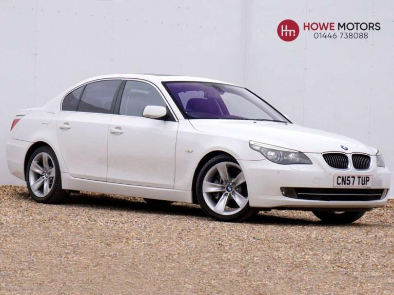 2007 BMW 5 Series 4.8 550i V8 SE Steptronic Euro 4 4dr - Just 30,172 Miles / Electric Sunroof Sal...