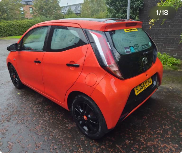 Toyota, AYGO, Hatchback, 2015, Manual, 998 (cc), 5 doors