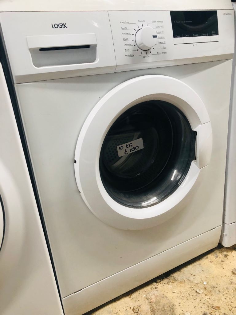 🚚 Logik 10KG load large size drum washing machine can deliver £100