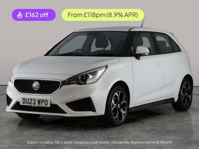 2023 MG MG3 1.5 VTi-TECH Excite Hatchback 5dr Petrol Manual Euro 6 (s/s) (106 ps) - DAB Hatchback...