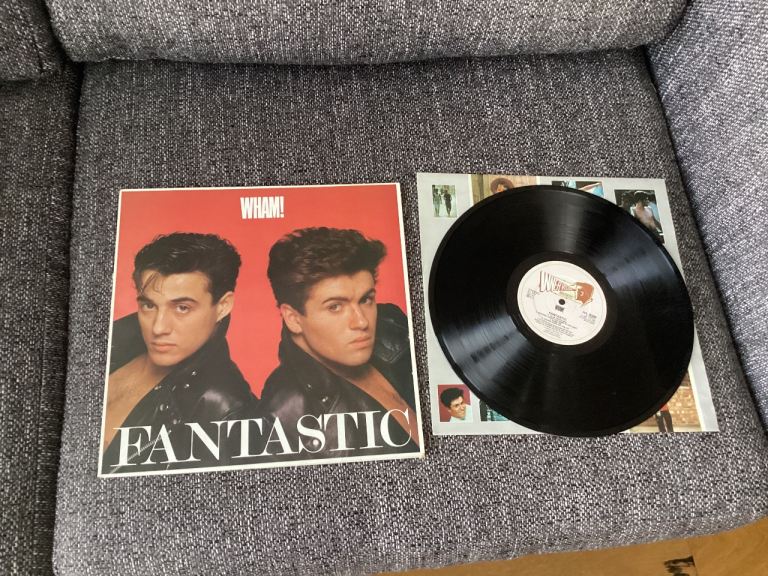 Wham! Fantastic U.K. 1983 issue LP record 