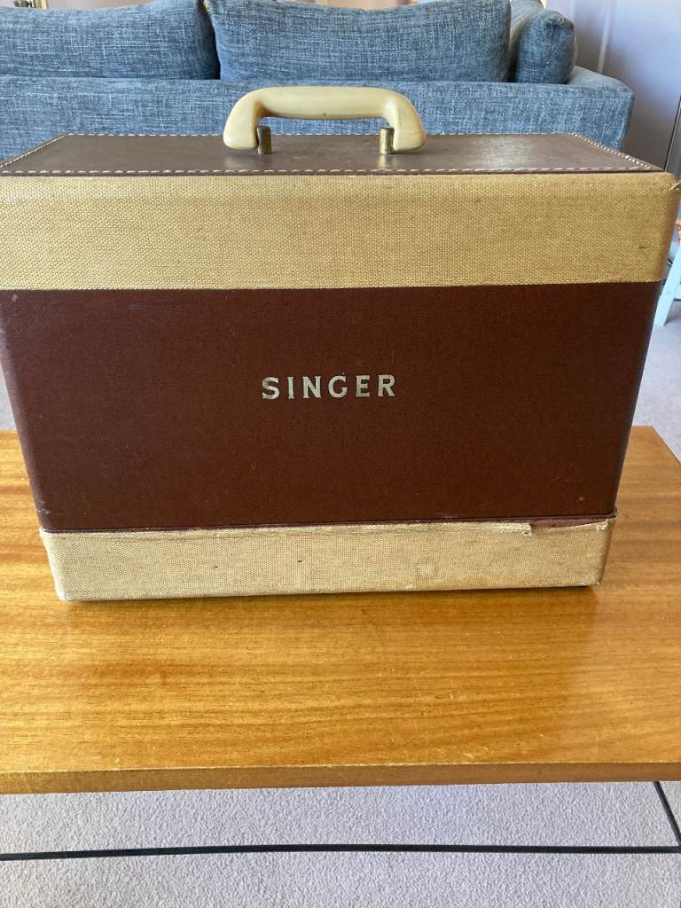 Singer Sewing Machine in original carry case, £40.00 for Sale in ...