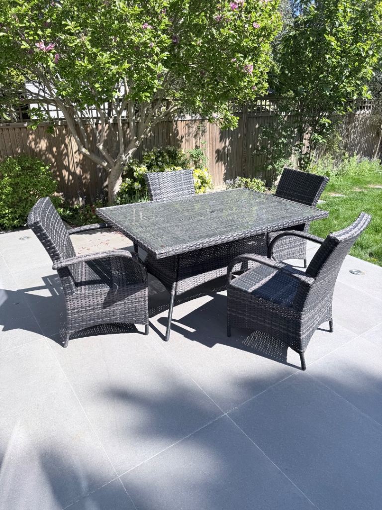 Rattan garden furniture Free for collection