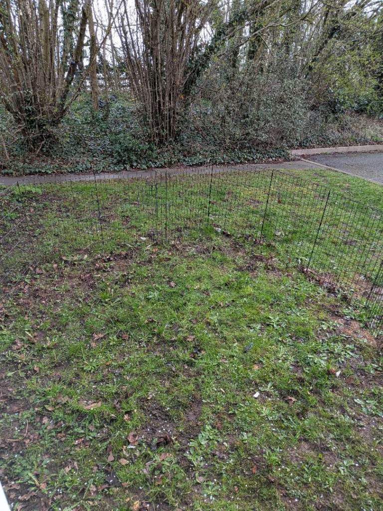 large metal fence movable