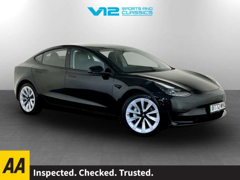 2022 Tesla Model 3 RWD 4dr Auto SALOON ELECTRIC Automatic