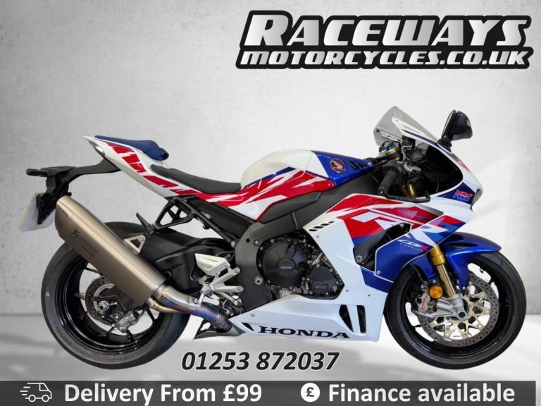 HONDA CBR1000RR FIREBLADE SP 2022 22 REG 3,177 MILES WHITE USED MOTORCYCLE