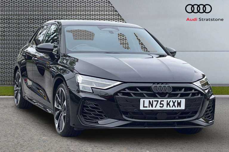2025 Audi A3 S3 TFSI Quattro 333 Black Edition 5dr S Tronic Hatchback Petrol Automatic