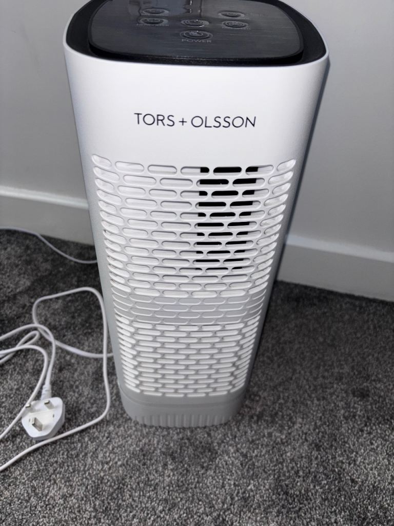 Tors + Olsson T-31 HEPA Air Purifier - White, Good Condition
