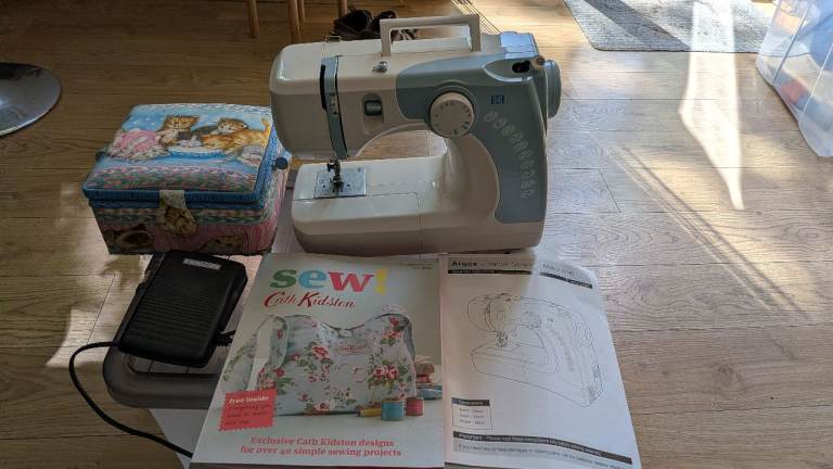 Sewing machine and accessories