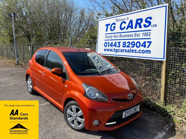 2013 Toyota AYGO 1.0 VVT-i Fire 5dr HATCHBACK PETROL Manual