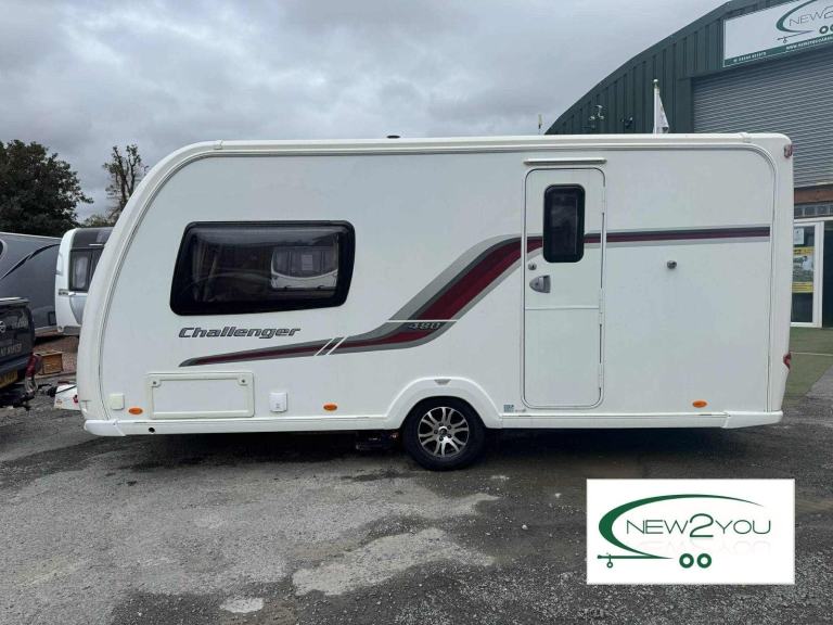 2011 Swift Challenger 480 2 Berth Caravan + Motor Mover - STOCK NO E180