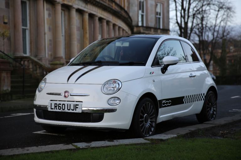 FIAT 500 1.2 LOUNGE PETROL WHITE DUALOGIC AUTO AUTOMATIC+WARRANTY