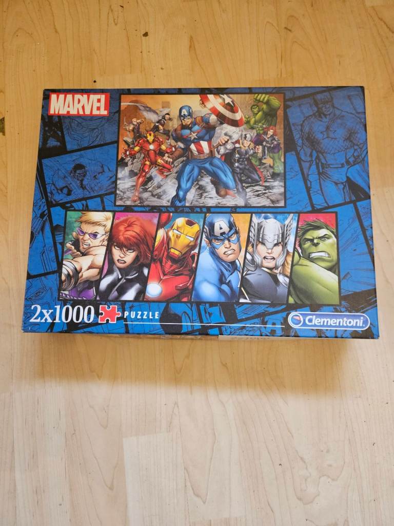 Marvel jigsaws 