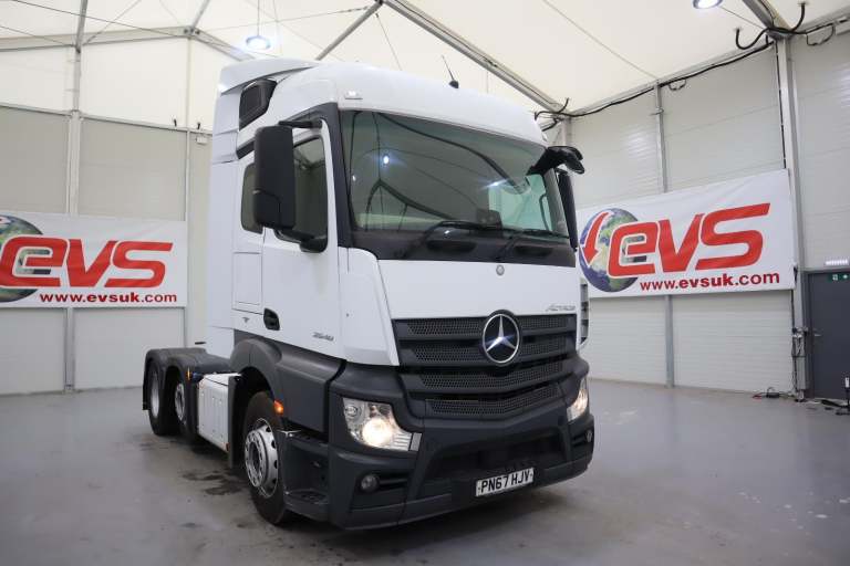 2018 (67 PLATE) Mercedes Benz ACTROS 2546 6x2 Euro 6 Tractor Units