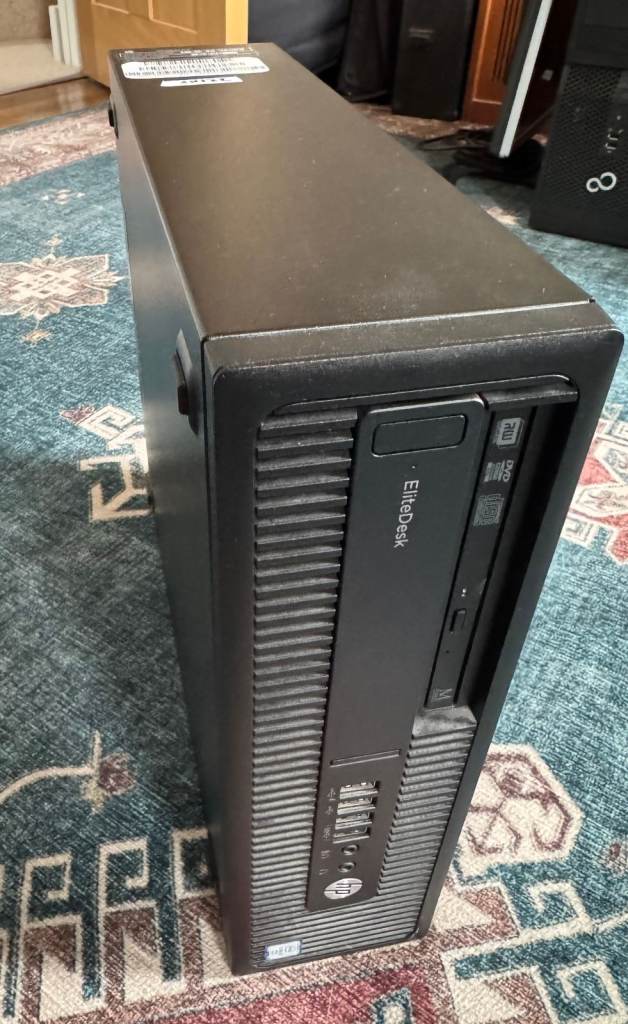 HP EliteDesk 800 G2 SFF i5-6500 3.2ghz CPU 8 RAM 500 HDD Windows 11
