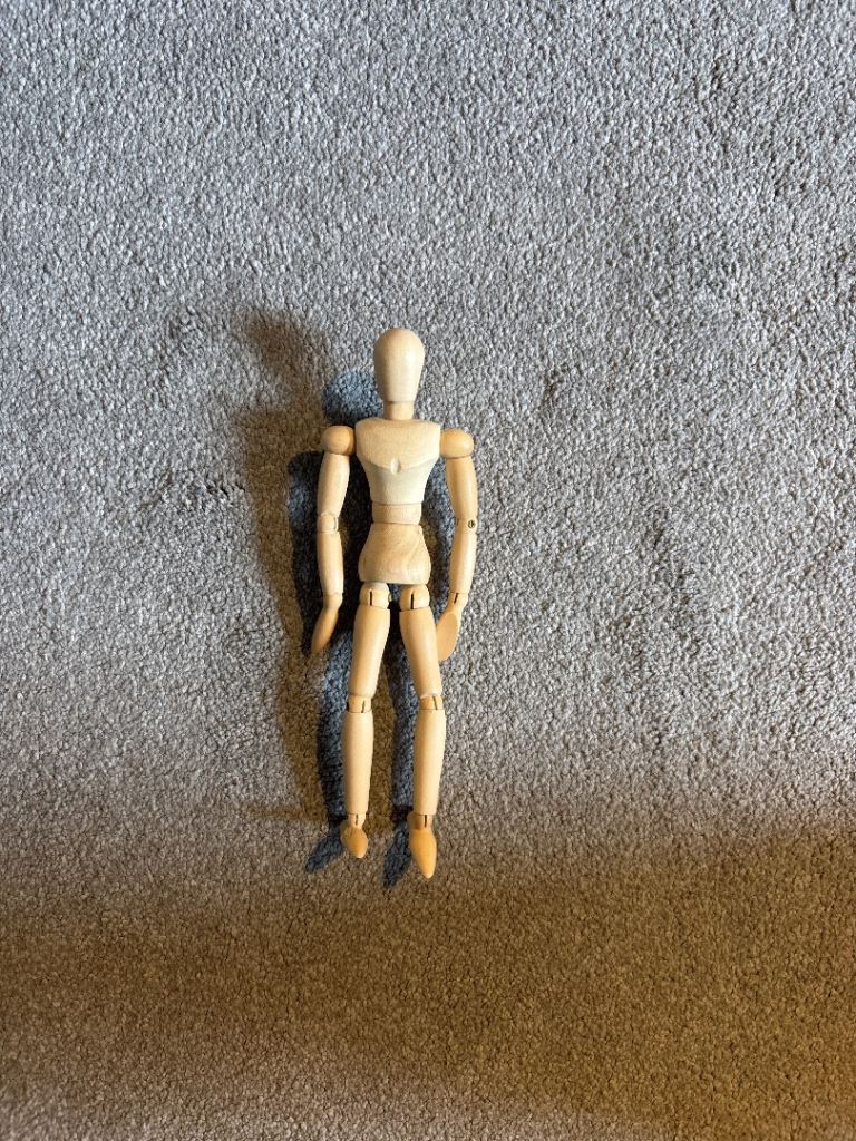 Wooden Manikin Model for Drawing/Art – Good Condition