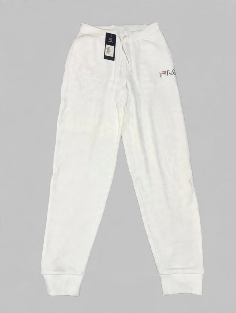 Fila White Joggers/Tracksuit Bottoms – Brand New with Tags
