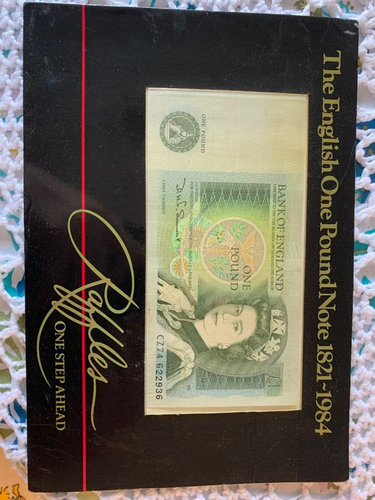 One pound notes 