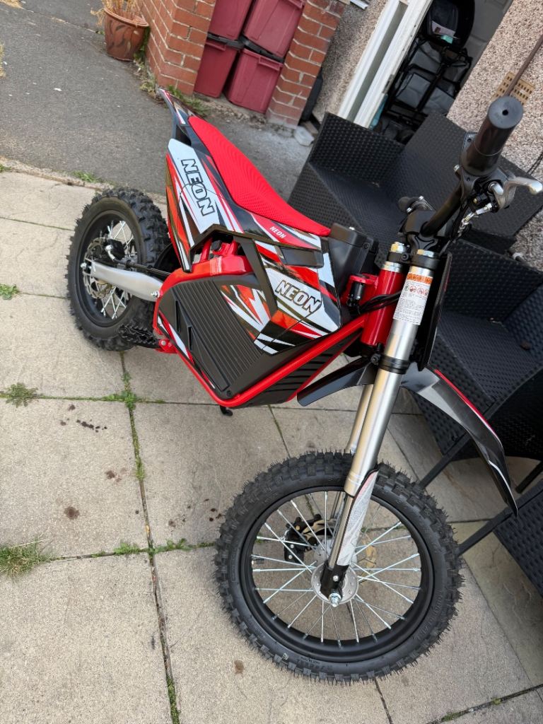 NEON BLAZE X ULTIMATE KIDS/JUNIOR 48V 1600W ELECTRIC DIRT BIKE