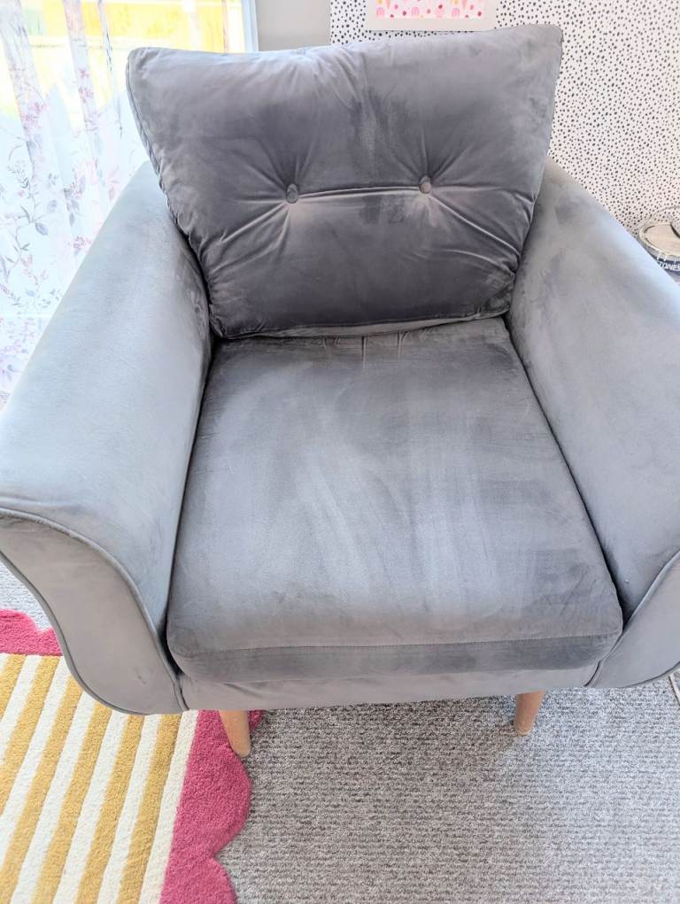 Grey armchair 