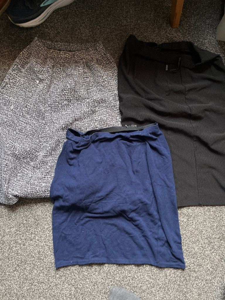Three skirts large /14 various colours free 