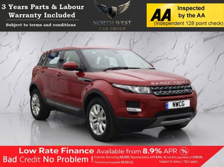 2015 Land Rover Range Rover Evoque 2.2 SD4 Pure Tech SUV 5dr Diesel Auto 4WD Euro 5 (s/s) (190 ps...
