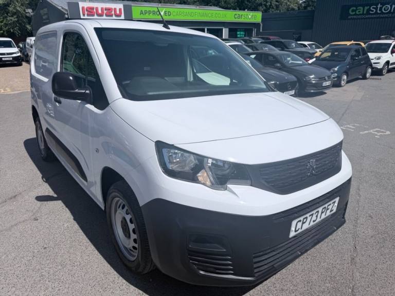 2024 Peugeot Partner White 1.5 BlueHDi Professional Premium+ van, 20,000 miles, Euro 6, 6-speed  ...
