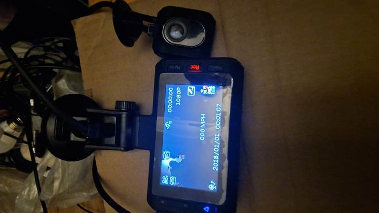 Hallfords 1080p front and rear dashcam