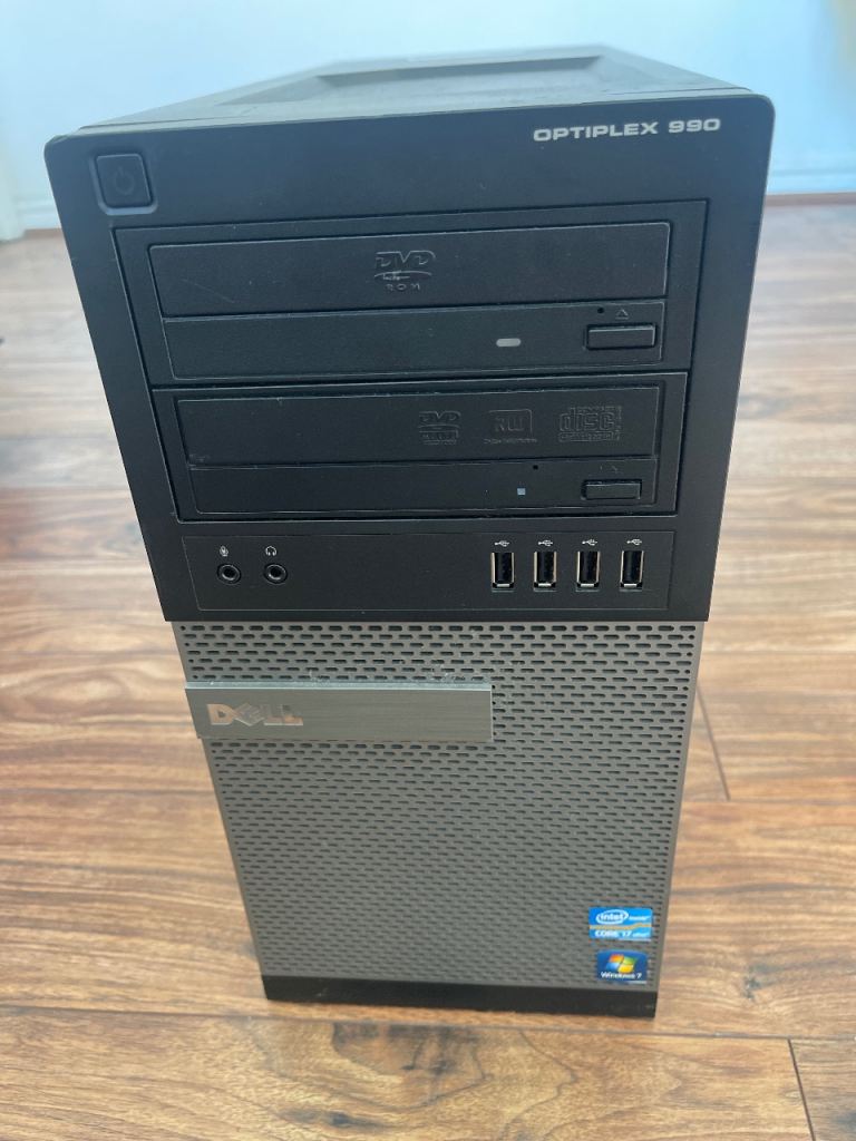 Dell optiplex 990 i7, 16 gb ram 1TB