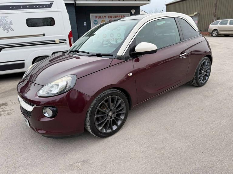 2014 Vauxhall ADAM glam HATCHBACK Petrol Manual